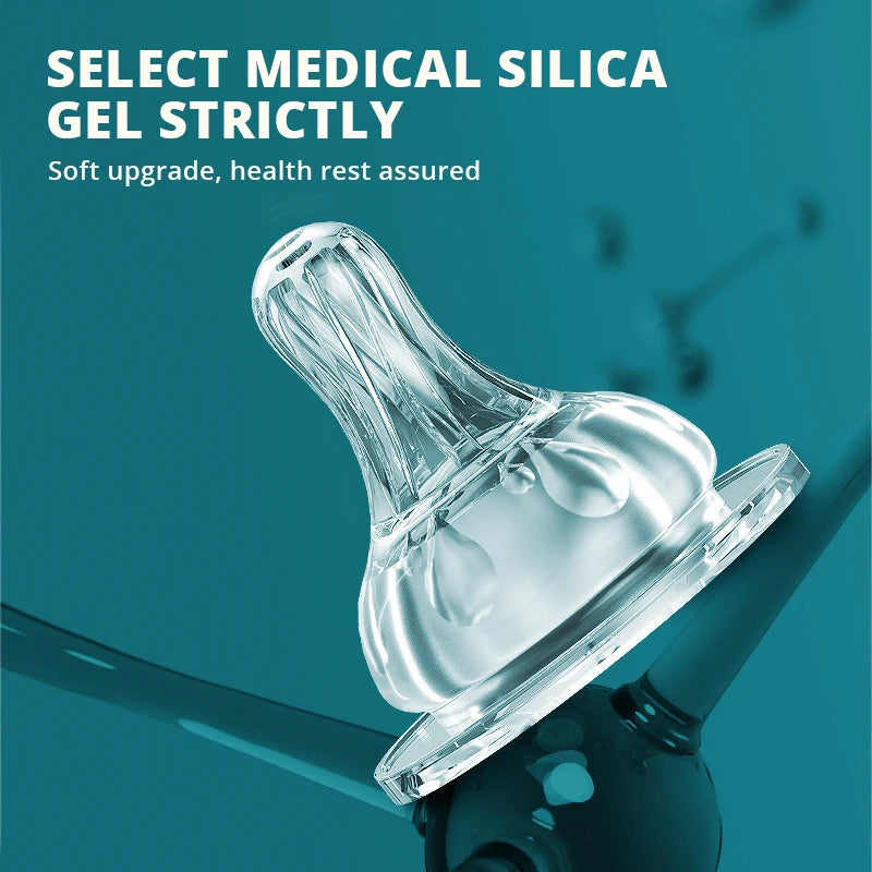 Baby Glass Bottle 2-in-1