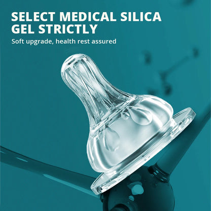 Baby Glass Bottle 2-in-1