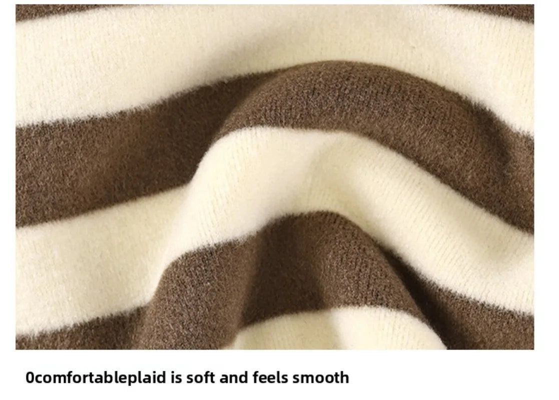 Cozy Striped Long Sleeve T-Shirt for Kids | Soft & Warm Baby Clothes for Spring, Autumn & Winter Fun!