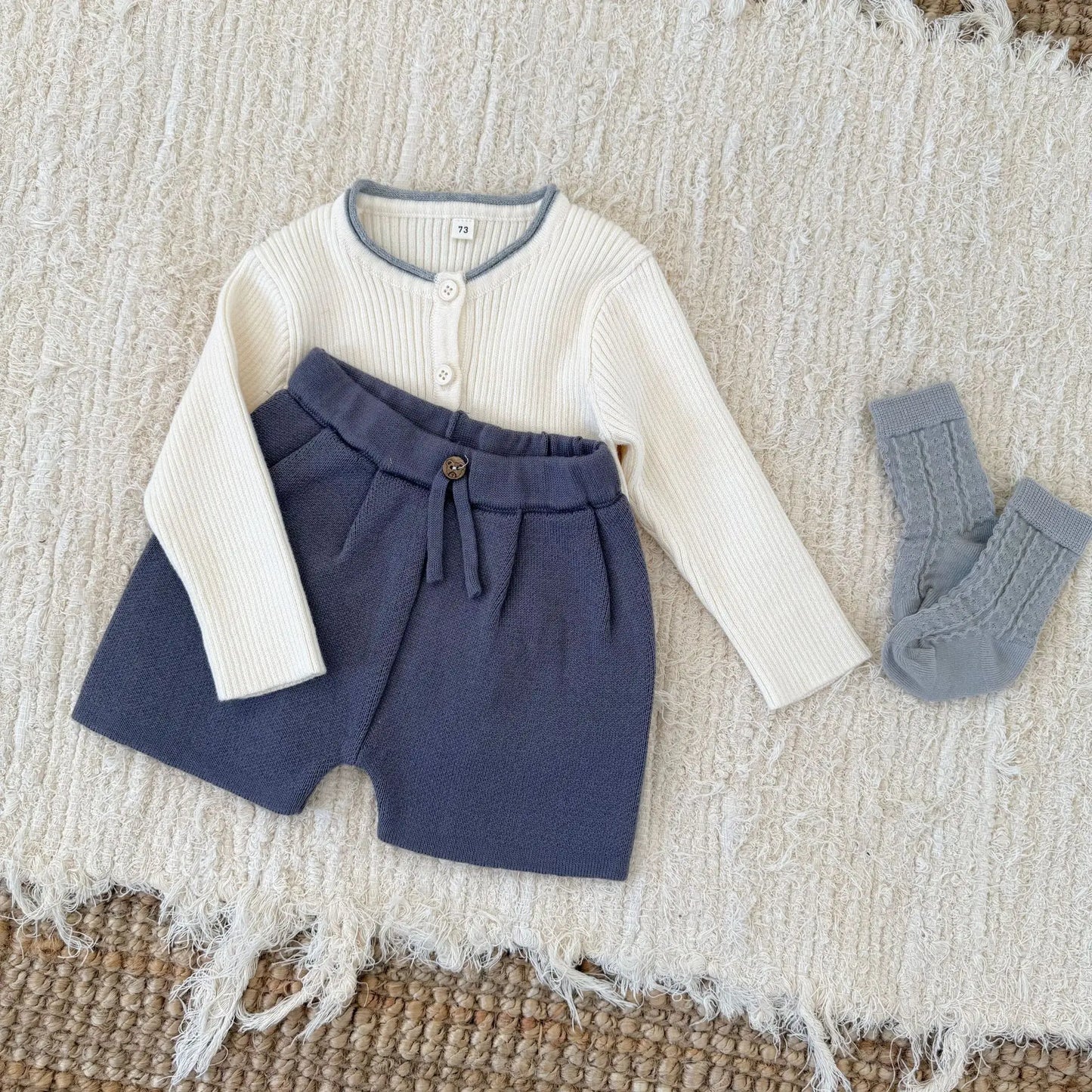 Cozy Knit Baby Sweaters (9M-3T): Adorable Toddler Pullover for Girls - Soft O-Neck Base Layer for Autumn Comfort