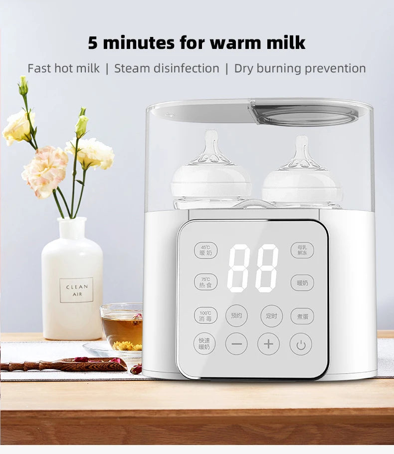 Multi-Function Baby Bottle Warmer & Steriliser