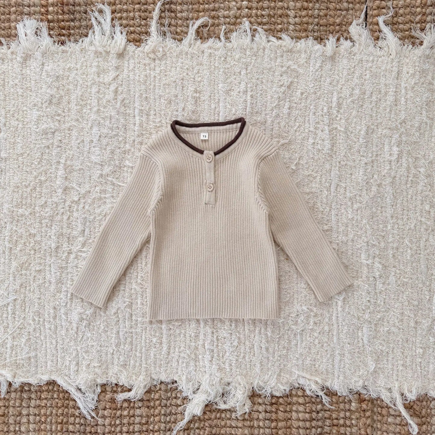 Cozy Knit Baby Sweaters (9M-3T): Adorable Toddler Pullover for Girls - Soft O-Neck Base Layer for Autumn Comfort