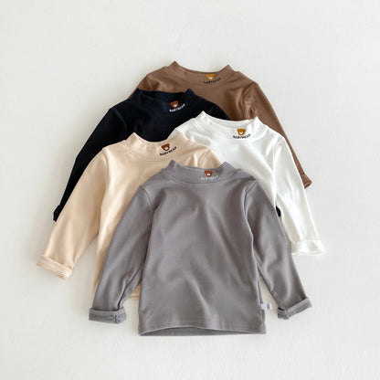 Adorable Baby & Kids Cotton Sportswear Set: Cozy Long Sleeve Top for Spring/Autumn Adventures!