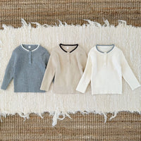 Cozy Knit Baby Sweaters (9M-3T): Adorable Toddler Pullover for Girls - Soft O-Neck Base Layer for Autumn Comfort