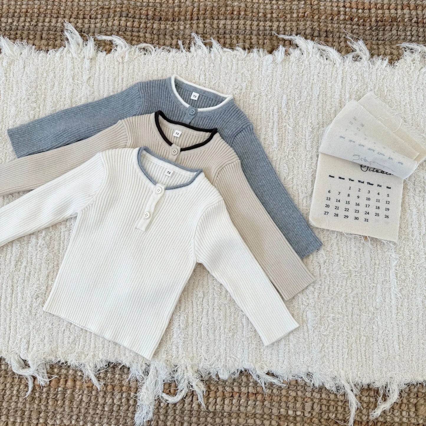 Cozy Knit Baby Sweaters (9M-3T): Adorable Toddler Pullover for Girls - Soft O-Neck Base Layer for Autumn Comfort