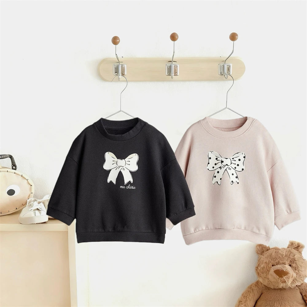 Adorable Kids' Long-Sleeve Sweatshirt: Cozy & Cute Casual Wear for Boys & Girls (Ages 1-6)