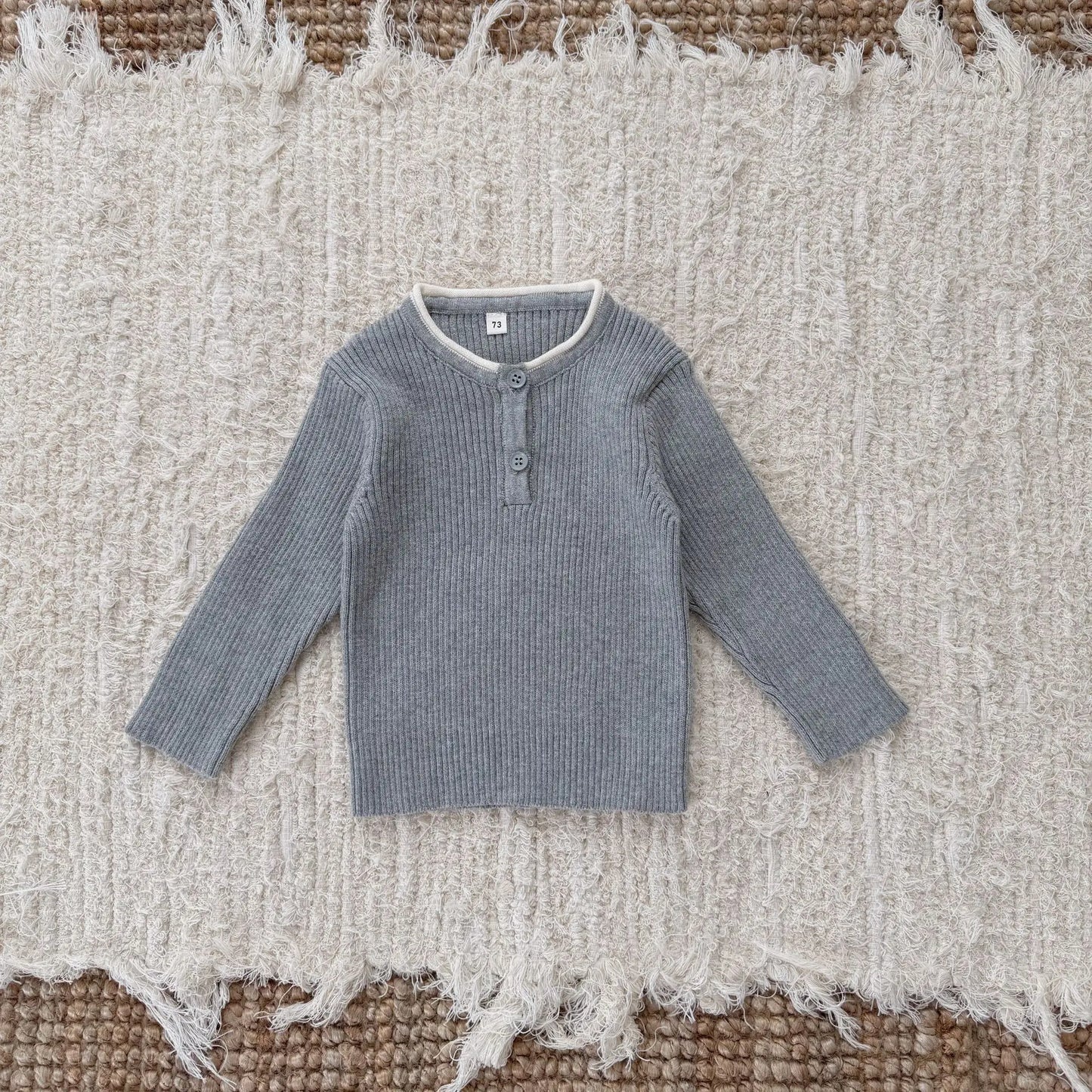 Cozy Knit Baby Sweaters (9M-3T): Adorable Toddler Pullover for Girls - Soft O-Neck Base Layer for Autumn Comfort